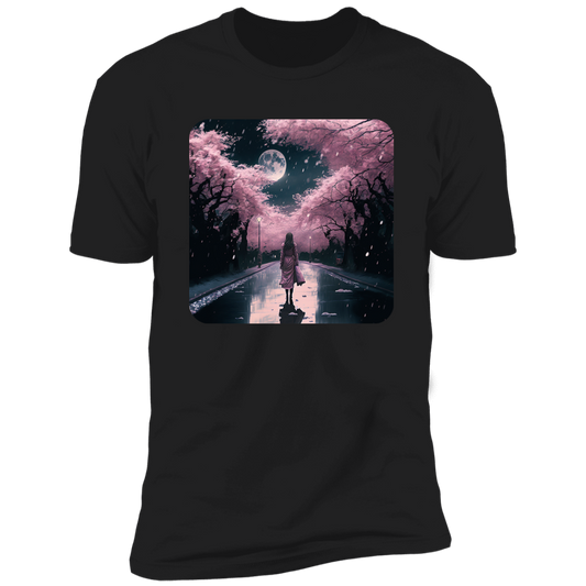 Moonlit Sakura Stroll Tee