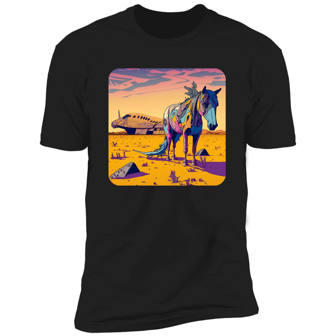 Surreal Steed Tee