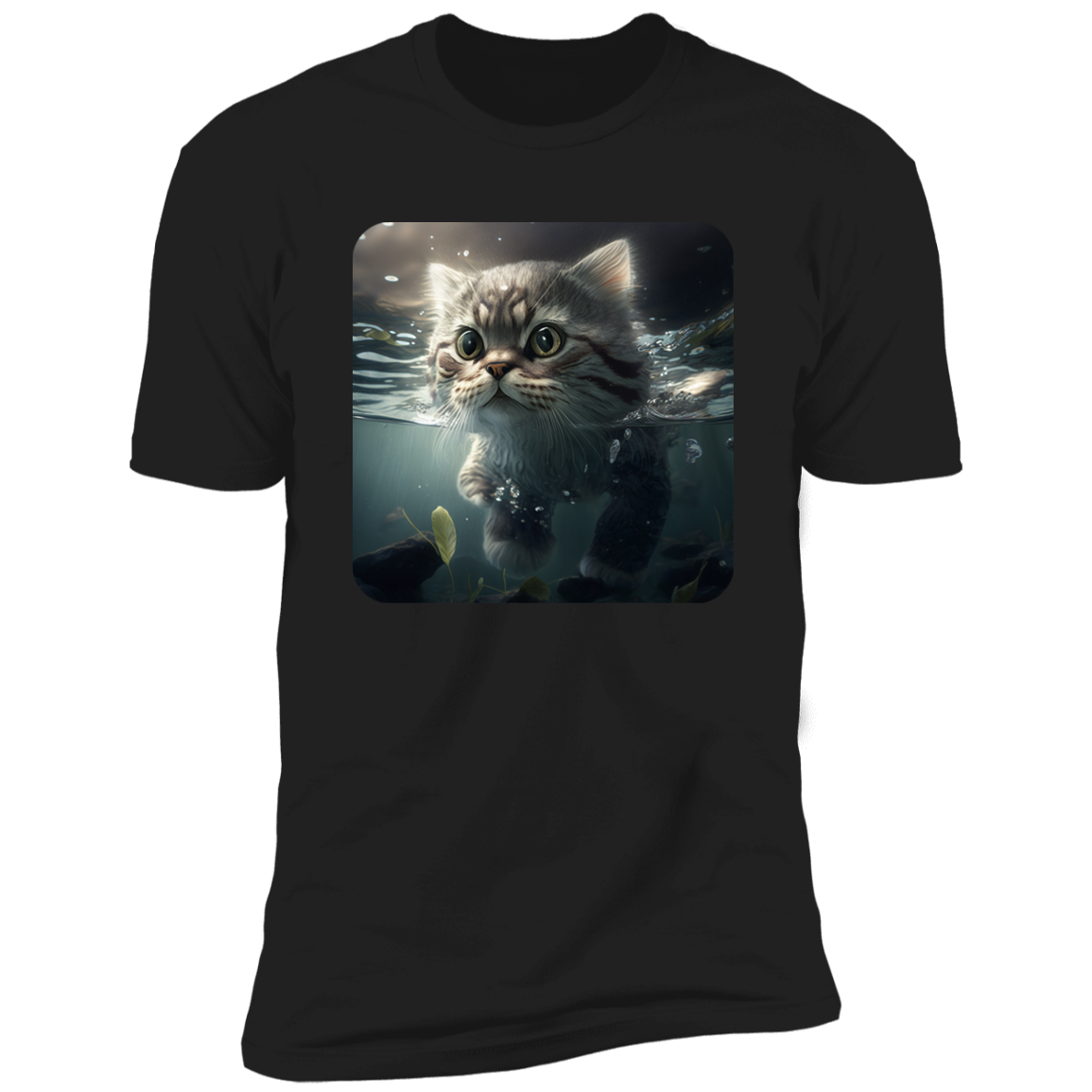 Aqua Purr Tee