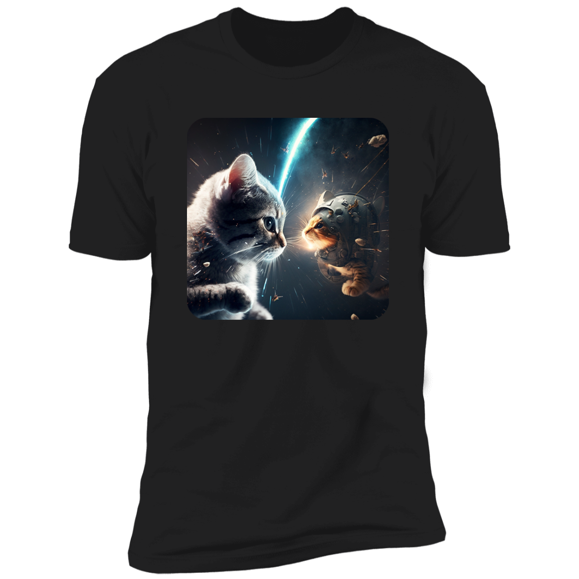 Galactic Feline Odyssey Tee #3