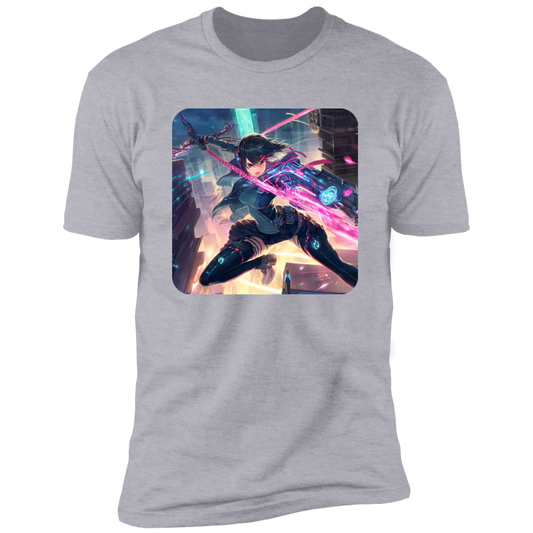 Cyberpunk Kawaii Combat Tee