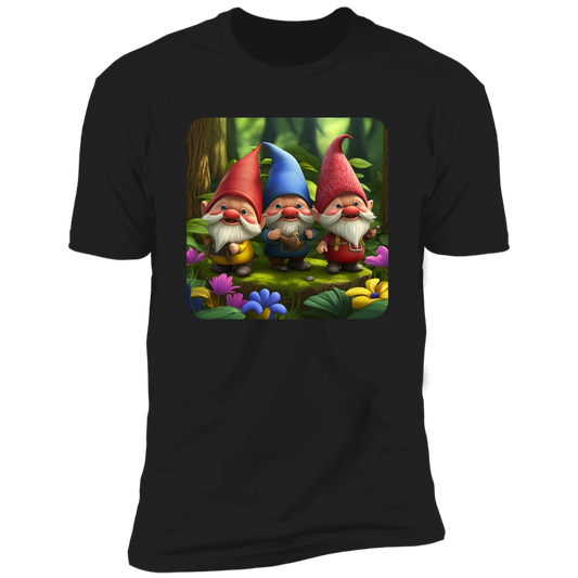 Gnomes' Playful Parade Tee